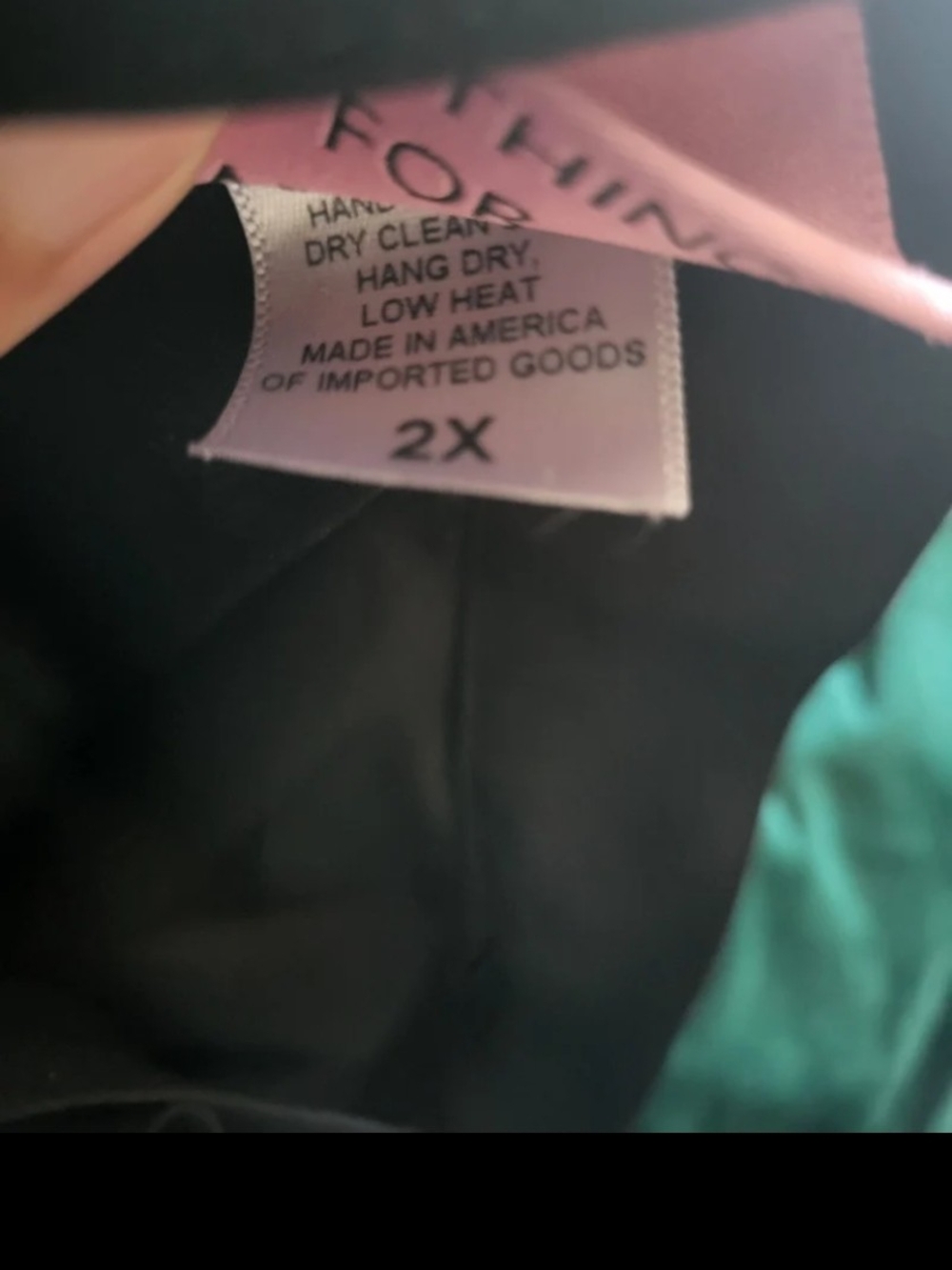 Vixen by micheline pitt palazzo pants likenew 2x - Picture 3 of 3